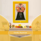 Candy Dispenser Picture Frame – Wall Hanging Snack Machine