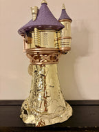 Fairytale Tower 3-Wick Candle Holder – Princess Style Decor