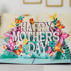 Happy Mother’s Day 3D Pop-Up Card – Surprise Gift Card with Note Tag