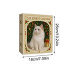 Christmas Cat Advent Calendar – 24 Days of Cute Cat Ornament Surprises