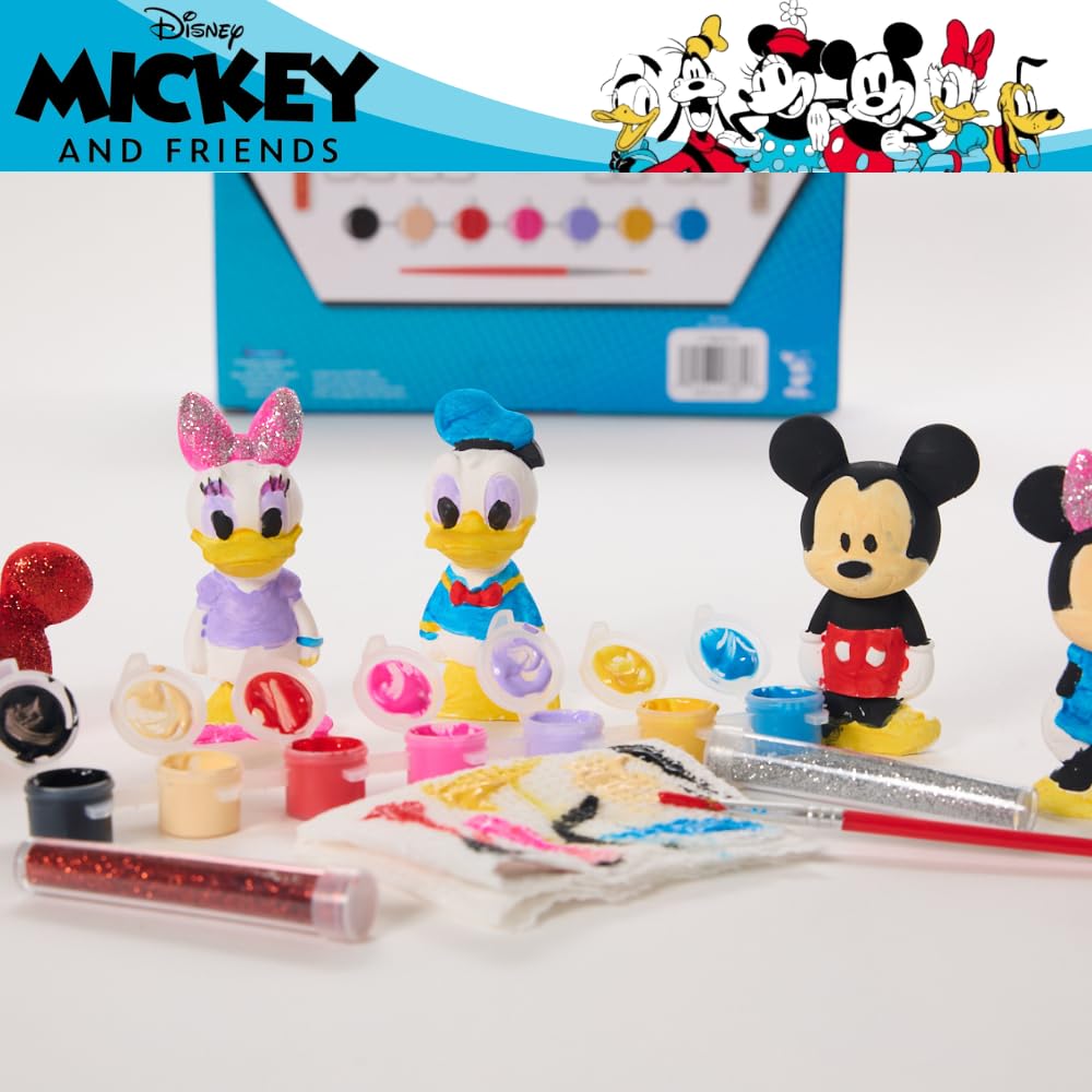 Mickey and Friends DIY Paint Your Own Figurines Arts