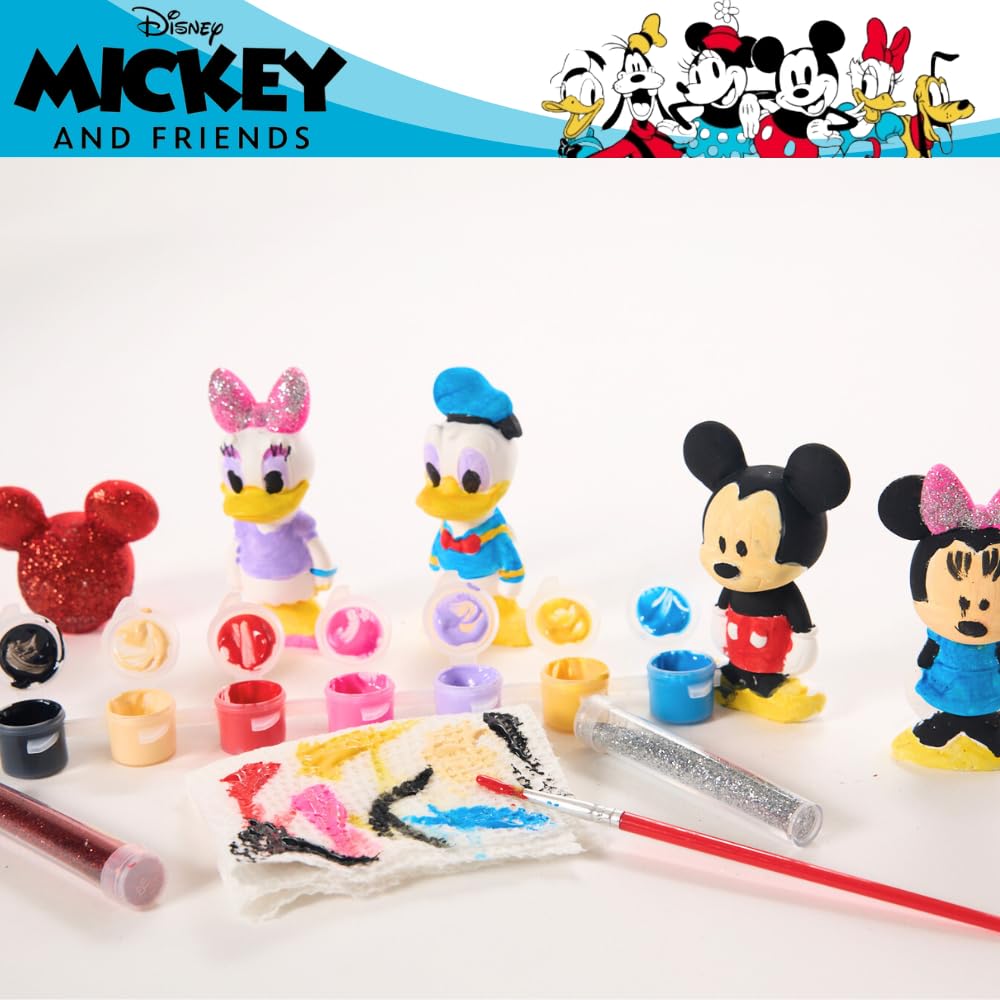 Mickey and Friends DIY Paint Your Own Figurines Arts