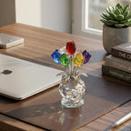 Crystal Rose Bouquet – Elegant Forever Flower Gift