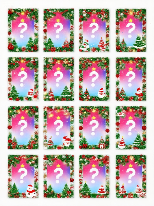 The designs are printed in black and white symbols, to keep you guessing until the artwork is completed!