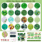 Everlasting Beaded Flower DIY Kit – 2382PCS or 5422PCS Deluxe with 2 Pots
