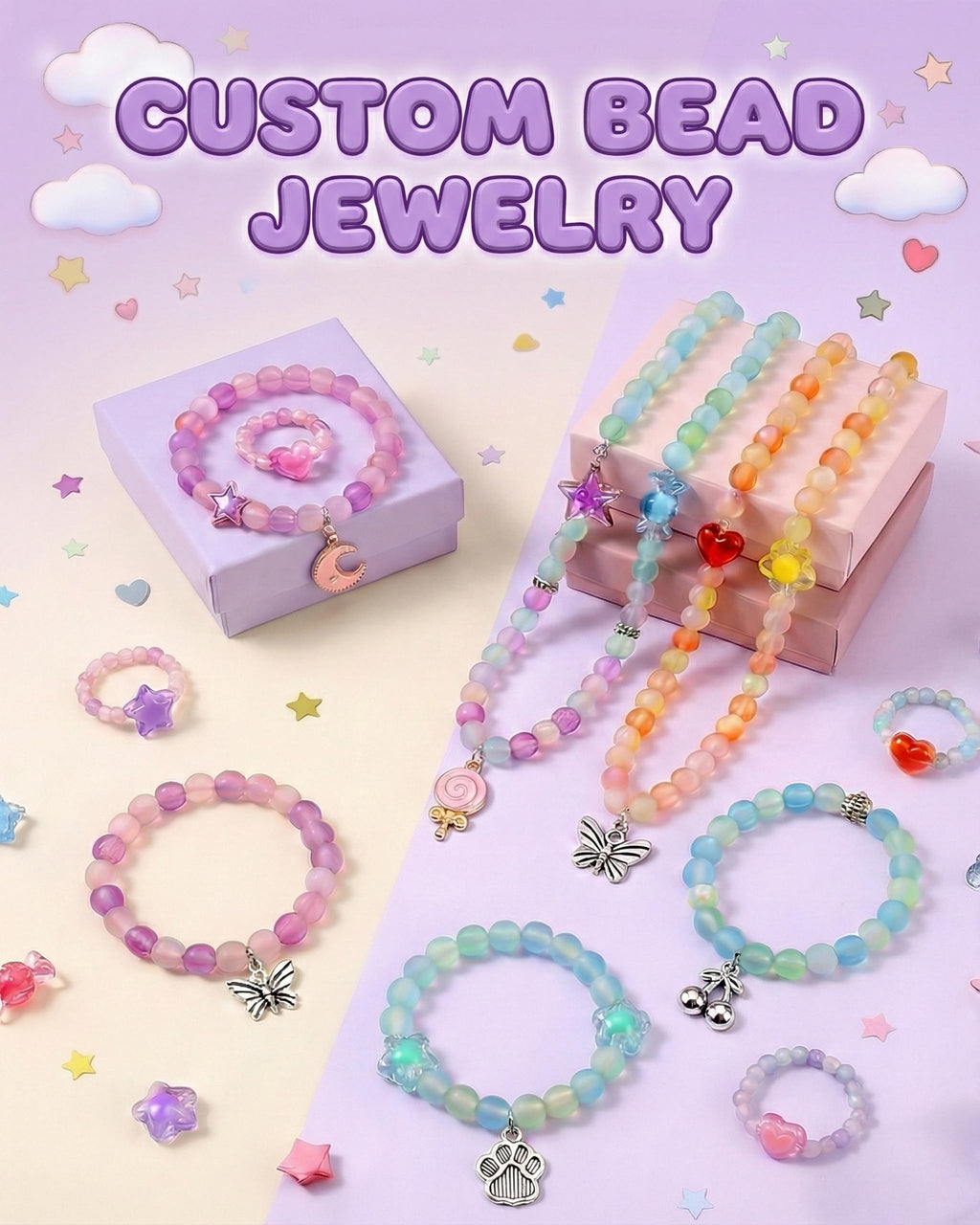 Bracelet Making Kit with Bead Spinner – 800 Beads DIY Friendship Jewelry Set
