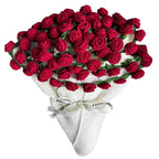 Rose Bouquet Crochet Blanket – Flower Blanket Gift