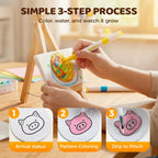 3D Foam Texture Painting Kit – Complete DIY Art Set