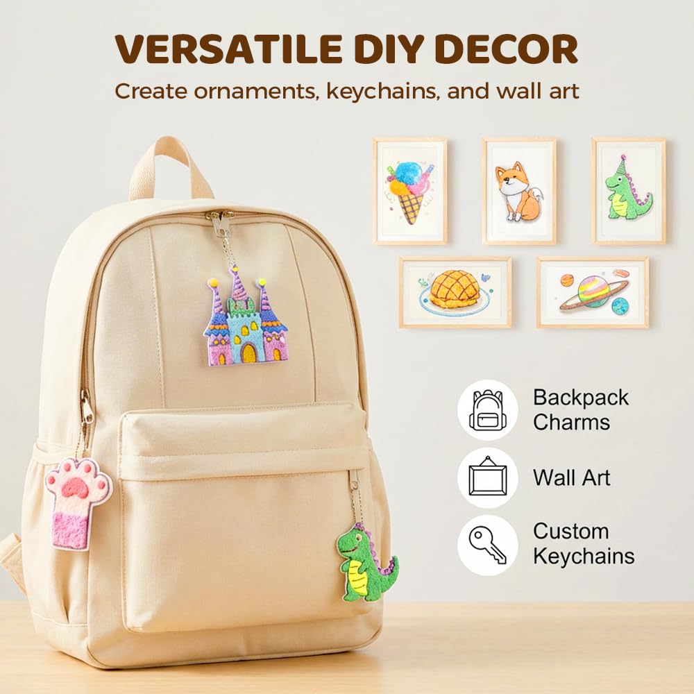 3D Foam Texture Painting Kit – Complete DIY Art Set