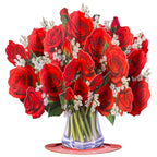 3D Flower Bouquet Pop-Up Card – Mother’s Day & All Occasion