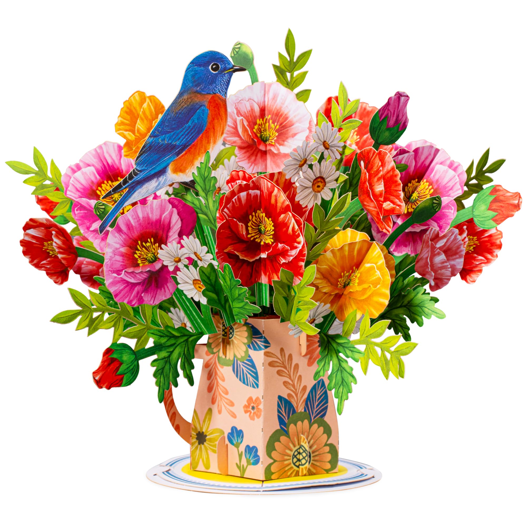 3D Flower Bouquet Pop-Up Card – Mother’s Day & All Occasion