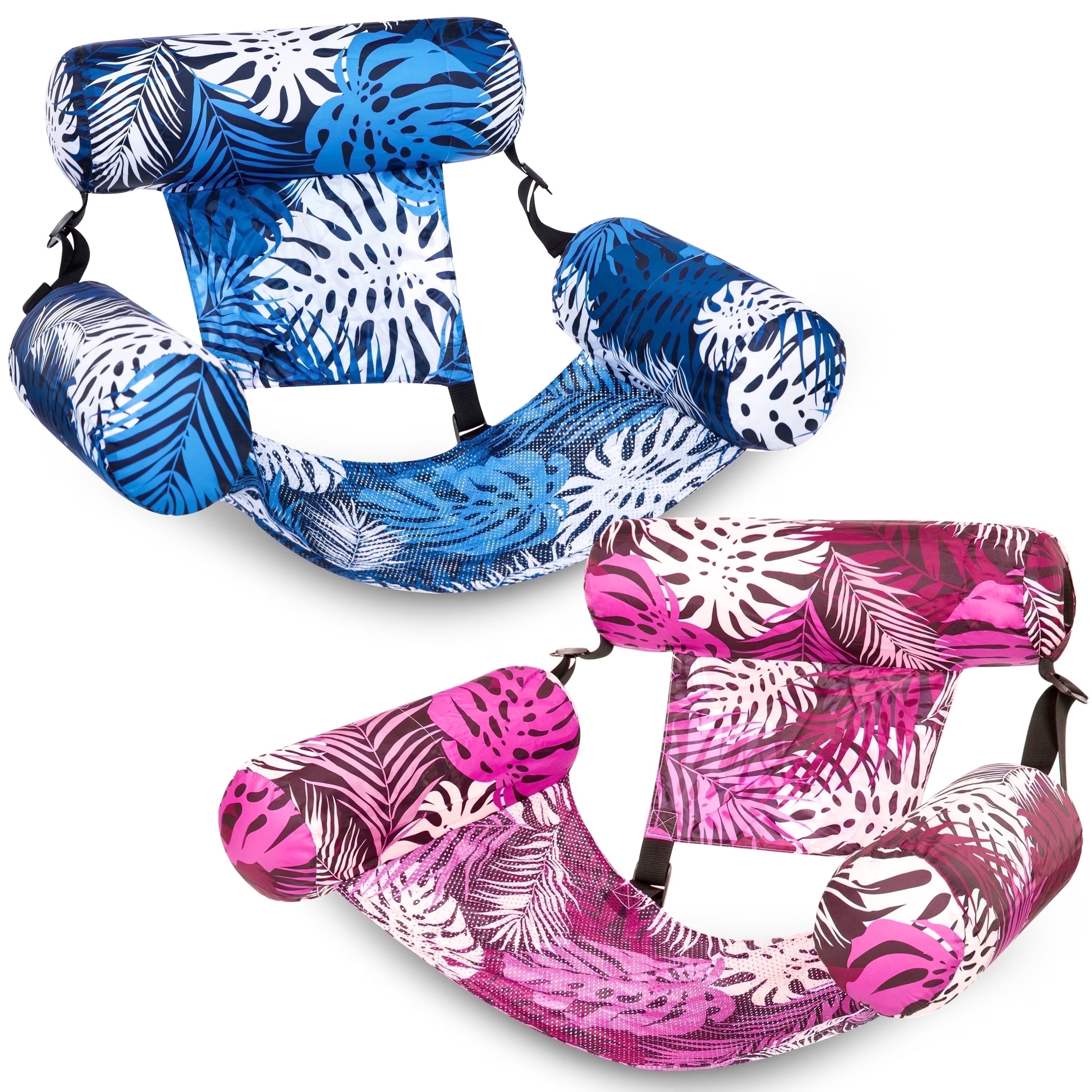 2pcs Inflatable Pool Float for Adults – Pool Lounge Chairs