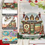 5D Christmas Diamond Painting Tabletop Ornament Kit – DIY Holiday Decoration