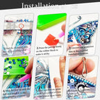 5D Christmas Diamond Painting Tabletop Ornament Kit – DIY Holiday Decoration