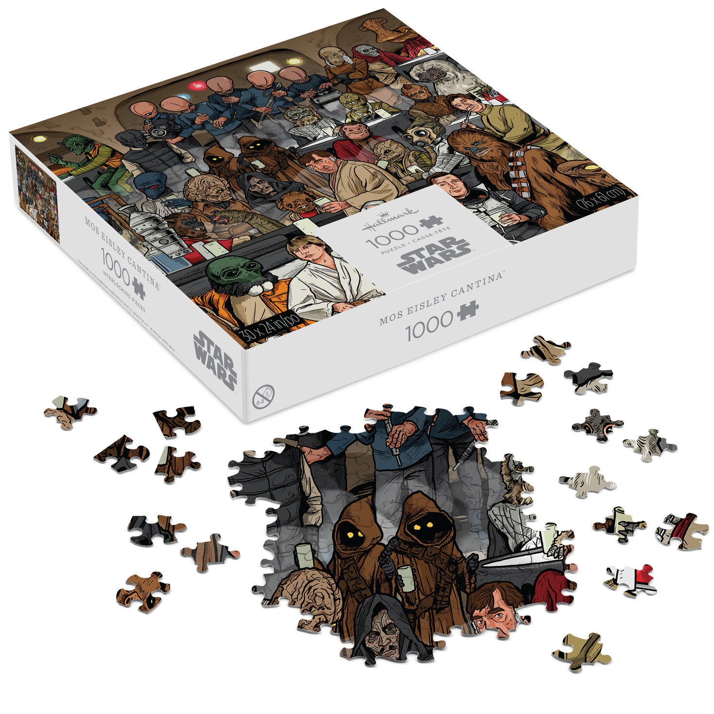 Galactic Cantina 1000-Piece Jigsaw Puzzle