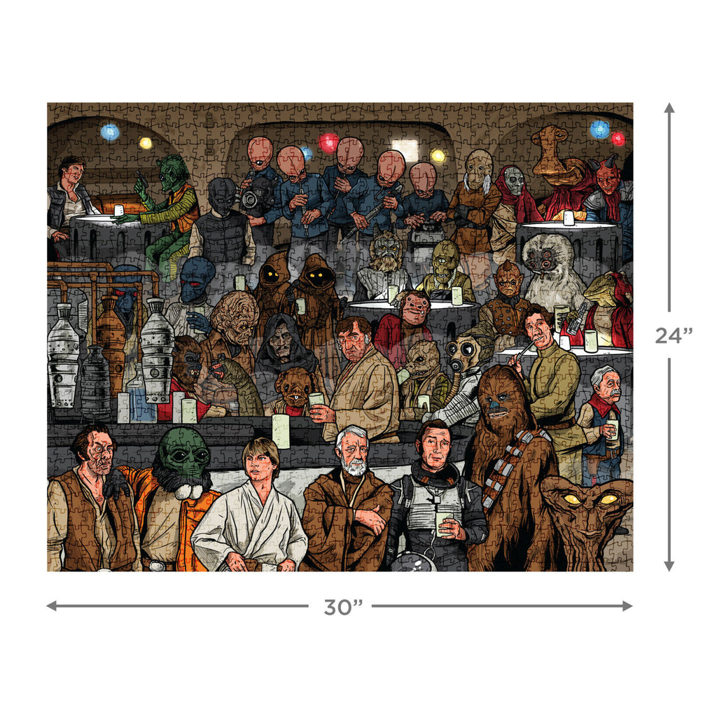 Galactic Cantina 1000-Piece Jigsaw Puzzle