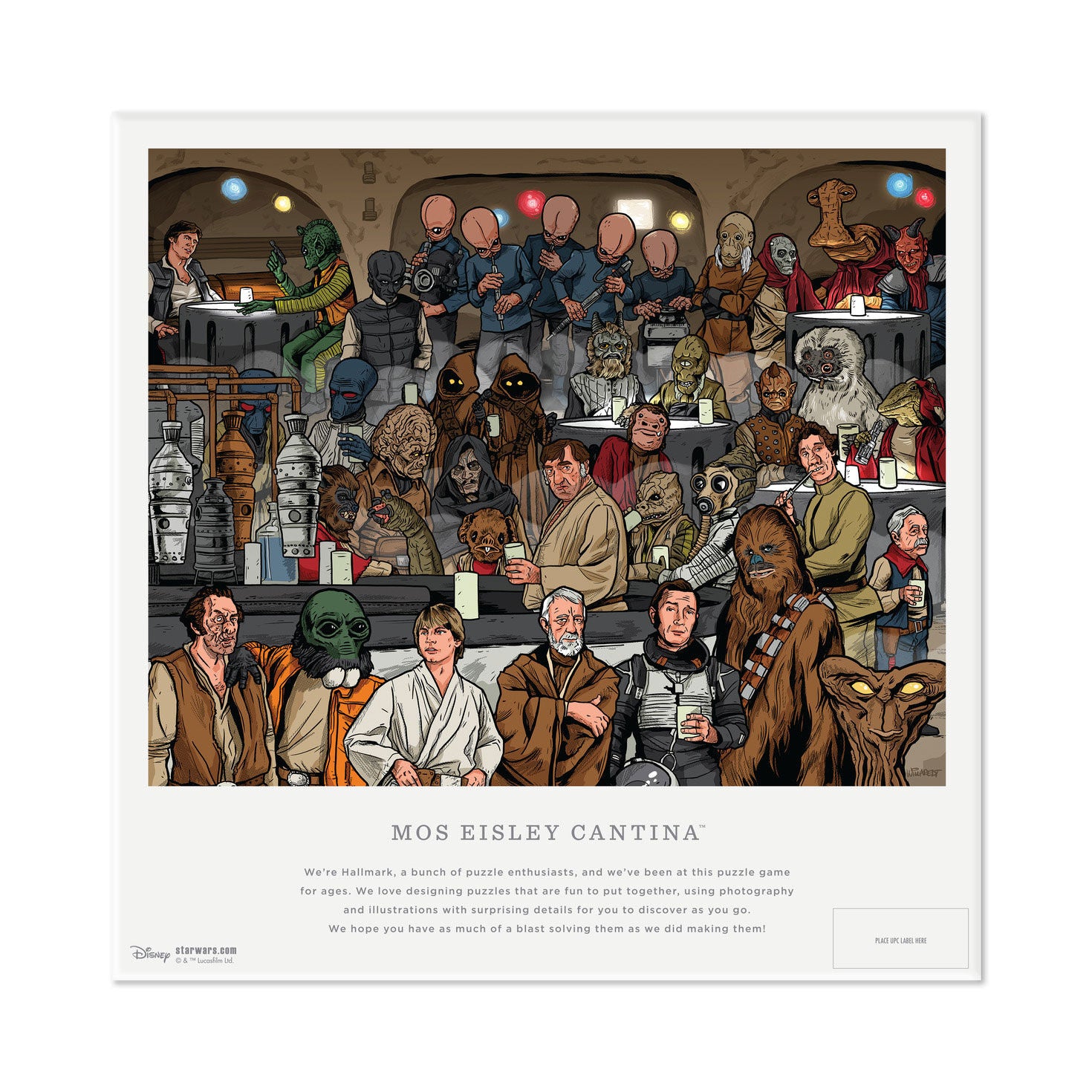 Galactic Cantina 1000-Piece Jigsaw Puzzle