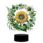 Sunflower Diamond Painting Night Light