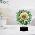 Sunflower Diamond Painting Night Light