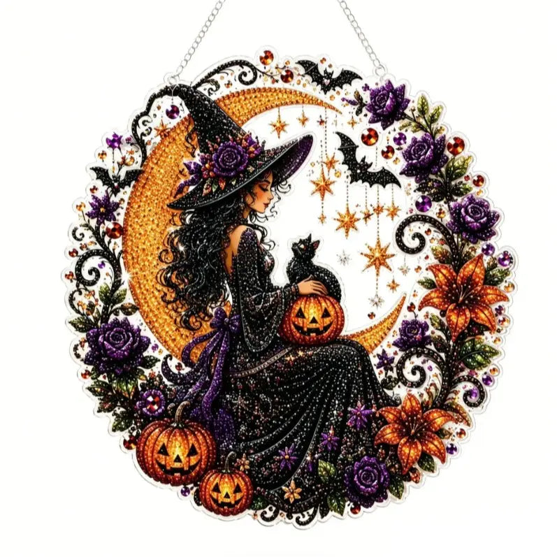 Halloween Diamond Painting Suncatcher