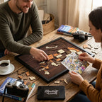 USA Travel Map Puzzle – Wooden Adventure Tracker & Home Decor
