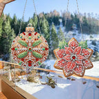 DIY Diamond Painting Christmas Hanging Ornaments
