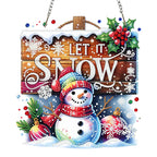 DIY Diamond Painting Hanging Christmas Ornament