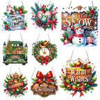 DIY Diamond Painting Hanging Christmas Ornament