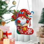 DIY Diamond Painting Christmas Hanging Ornaments