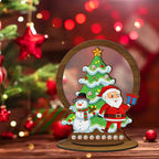 🎄✨ Santa & Snowman 3D Christmas Diamond Painting