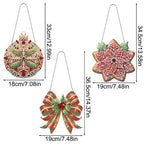 DIY Diamond Painting Christmas Hanging Ornaments