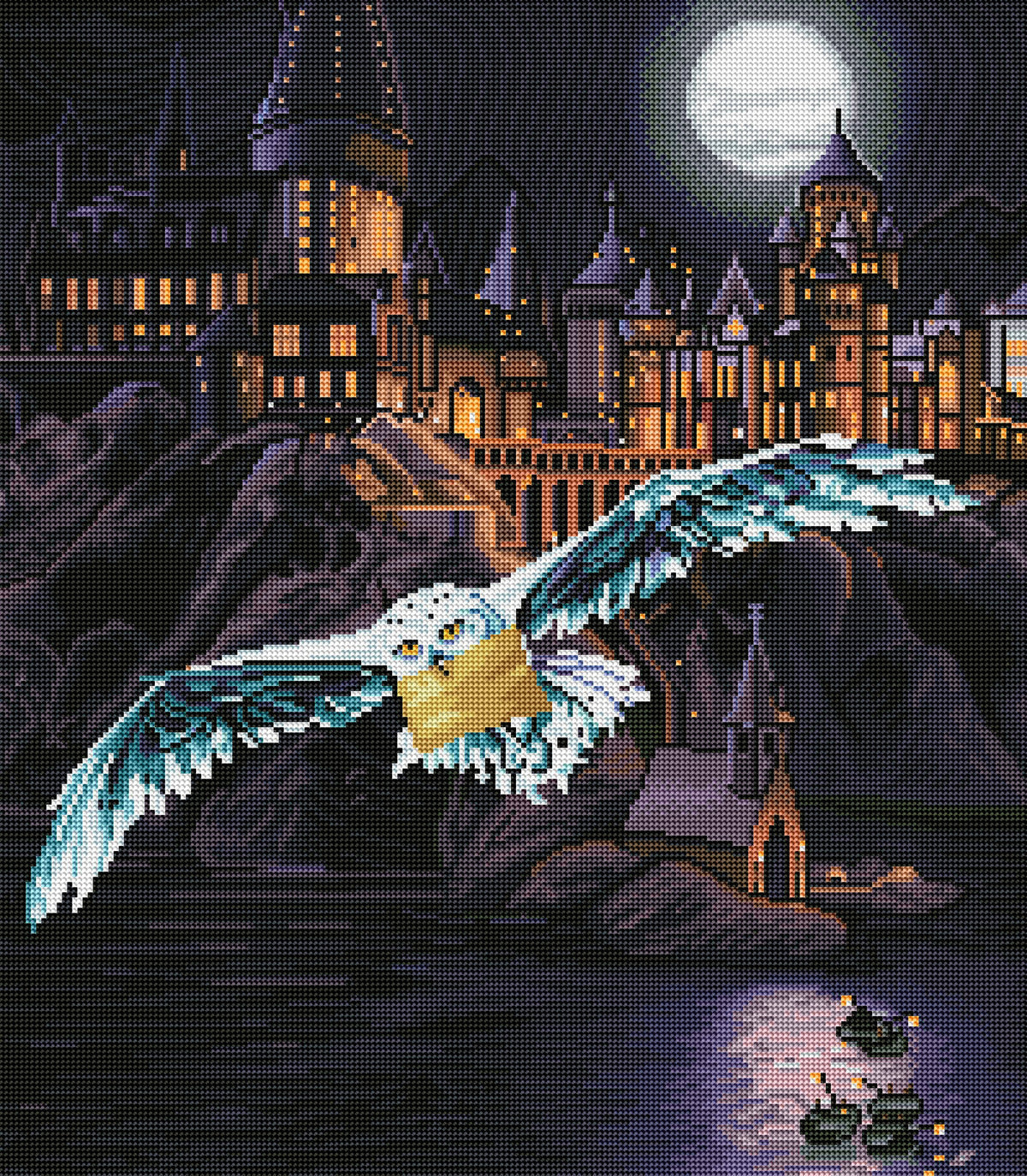 Hogwarts  and Hedwig