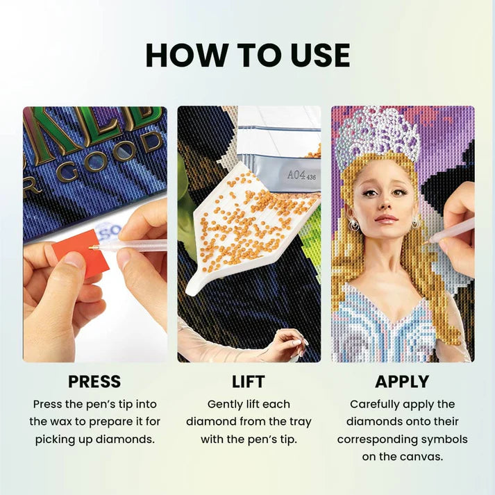 ✨ Wicked “For Good” Diamond Painting Kit ✨