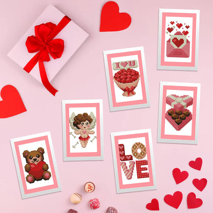 💖✨ Valentine’s Love Mini Diamond Painting Set ✨