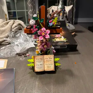 Jesus Cross Flower Building Set – Inspirational Christian Gift