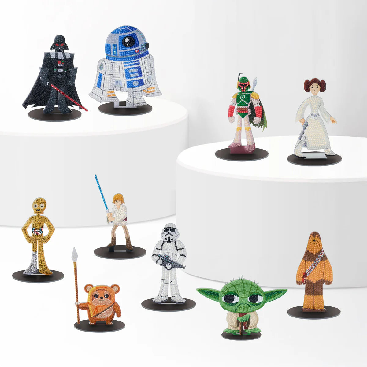 🚀 Galactic Heroes 3D Diamond Painting Kit