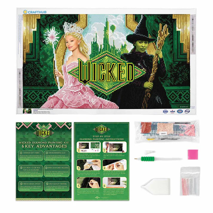 Wicked Witch & Glinda Diamond Art