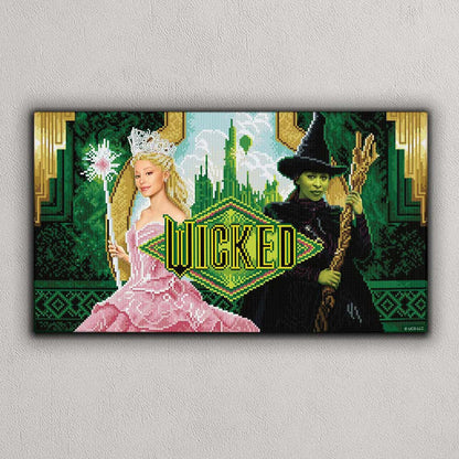 Wicked Witch & Glinda Diamond Art