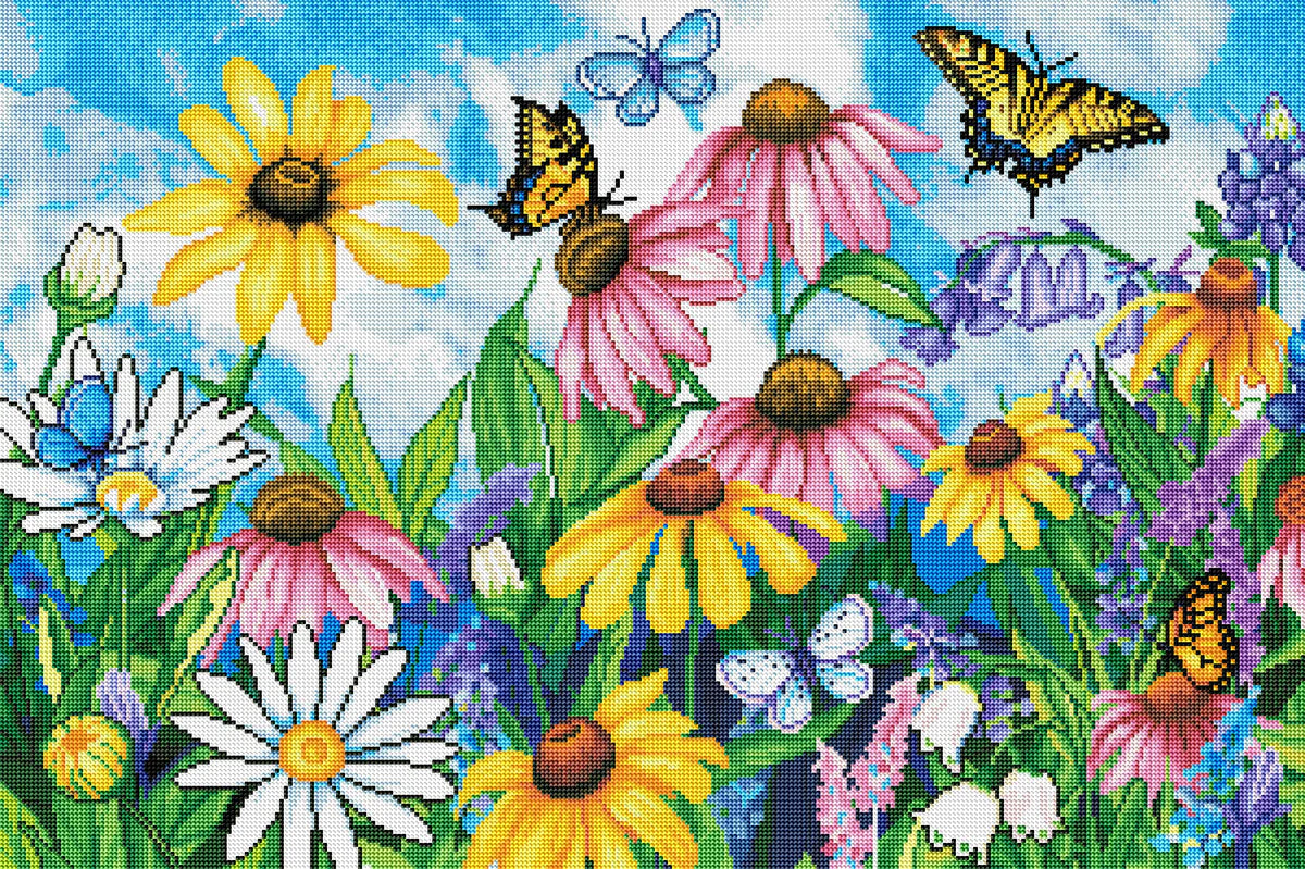 Wildflowers Butterflies